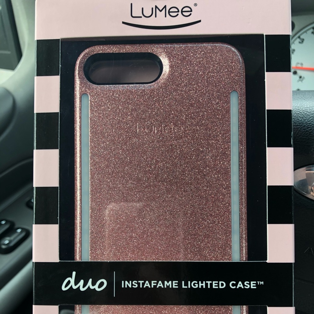 Lumee case iPhone 7+, or 8+